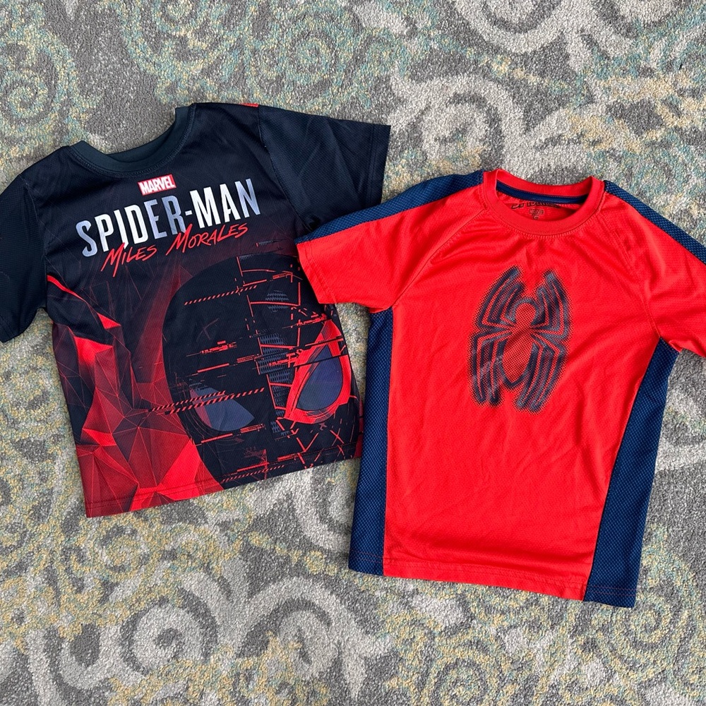 Marvel Red and Black Spider-Man Tee Bundle